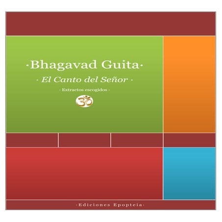 · Bhagavad Guita · El Canto del Señor · 