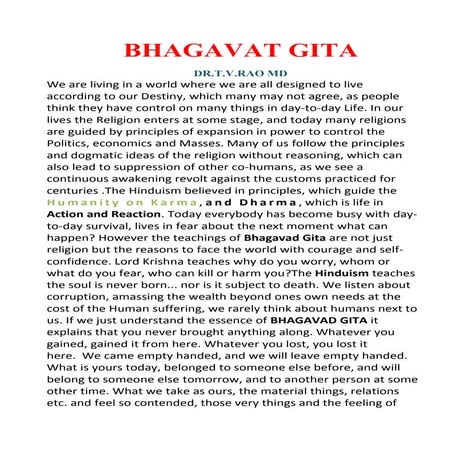 Bhagavat gita
