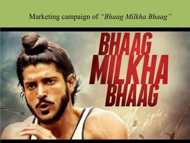 Bhaag milkha bhaag Flim Marketing
