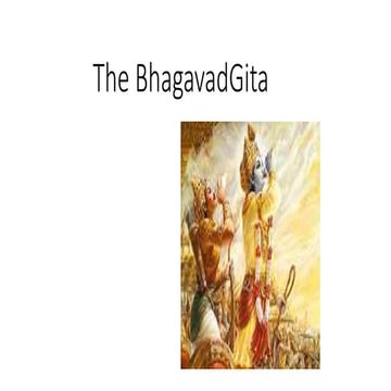 Bhagvad Gita 4 yogas and SV.ppt