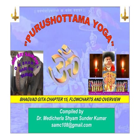 BHAGVAD GITA CHAPTER 15 FLOWCHARTS AND OVERVIEW 