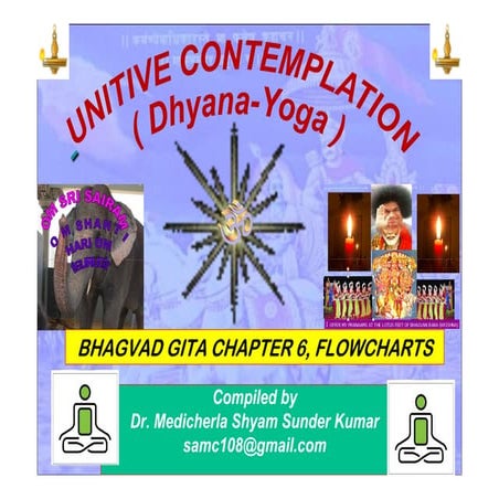 BHAGVAD GITA ,CHAPTER 6 , FLOWCHARTS