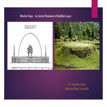 Bharhut Stupa.: An Ancient Monument of Buddhist Legacy