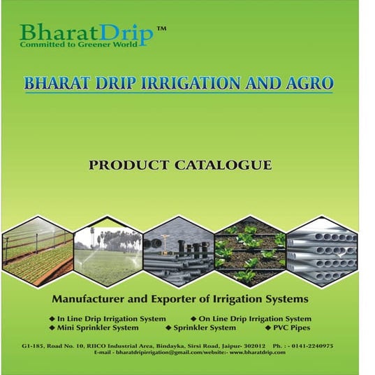 DRIP IRRIGATION SYSTEM & HDPE PIPES By Bharat Drip Irrigation And Agro ...