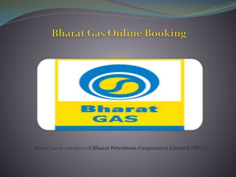 Bharat gas online booking