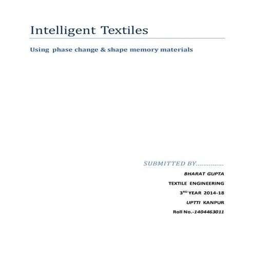 BG intelligent textiles