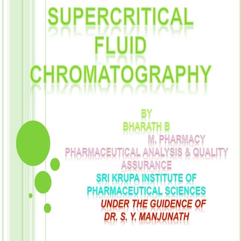 Supercritical Fluid Chromatography