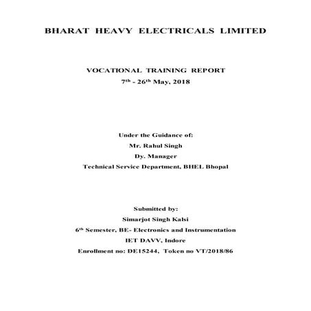 Bharat  heavy  electricals  limited