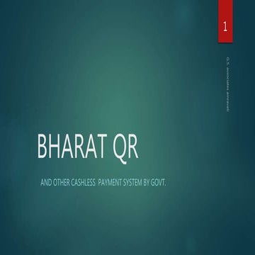 Bharat qr payment systems