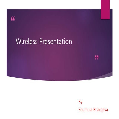 Bhargava Wireless ppt.pptx