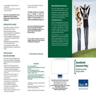 Bharti axa smart health