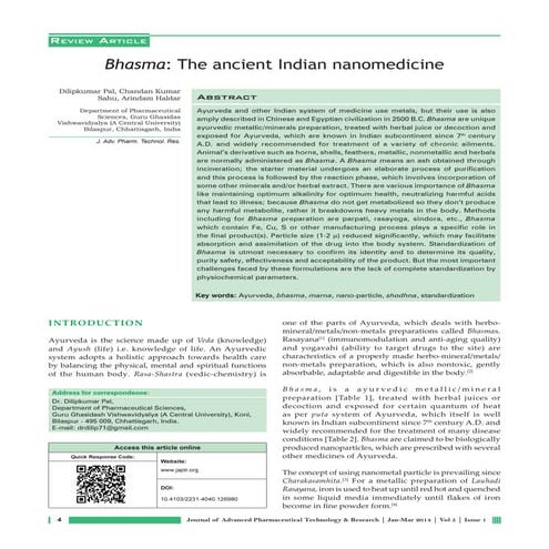 Bhasma pariksha of bhasma  Rasashastra Bhaishjyakalpana Dept JAPTR-5-4.pdf