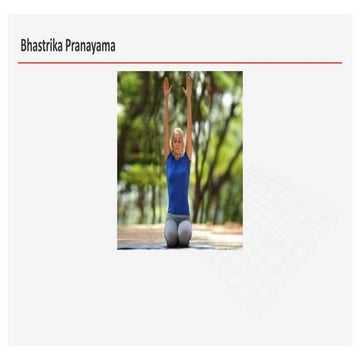 Bhastrika Pranayama Pptx