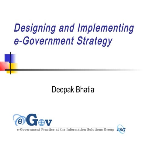 E govt Strategy in aspect of Cloud Computing