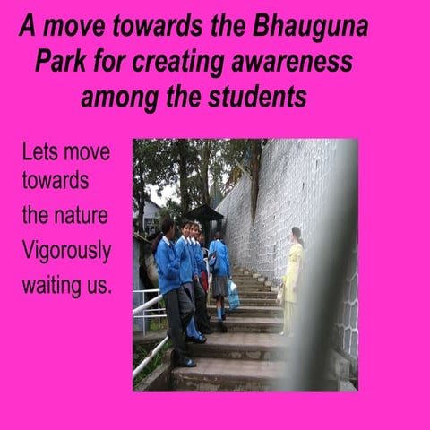 Contribution to the Society- Bhauguna Park