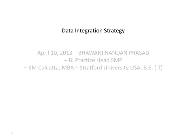 Bhawani prasad data integration-ppt