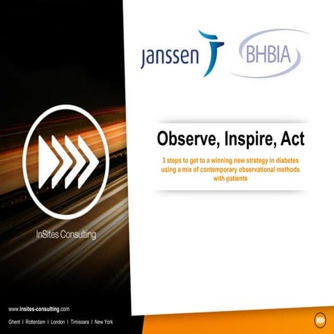 3 steps to get to a winning new strategy in diabetes using a mix of contempor...