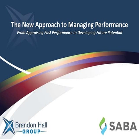 Brandon Hall Group: A New Approach to Managing Talent