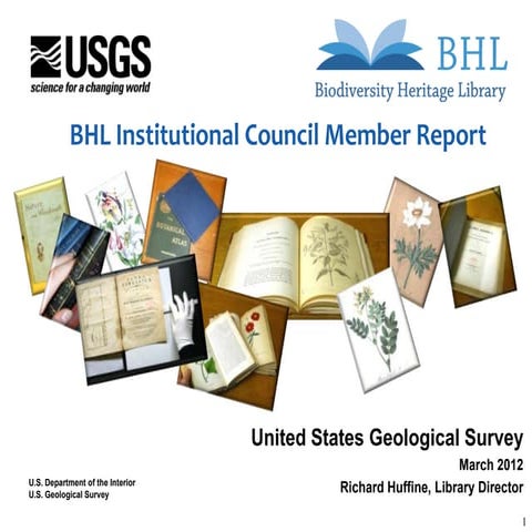 BHLIC USGS Member Report, March 2012