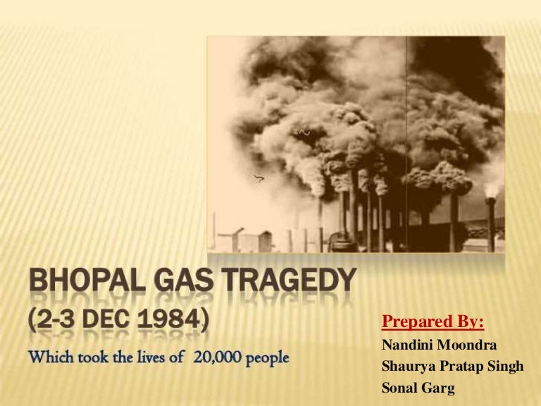 Bhopal gas tragedy