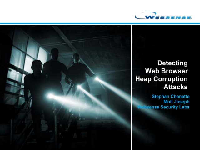 Detecting Web Browser Heap Corrupti...