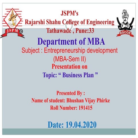 Entrepreneurship development