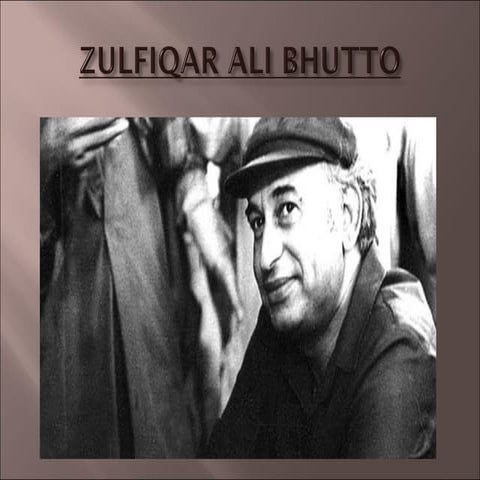 Zulfiqar Ali Bhutto Regime 1971-77 Pakistan | PDF