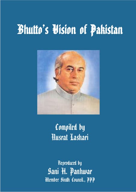 Bhutto vision of pakistan