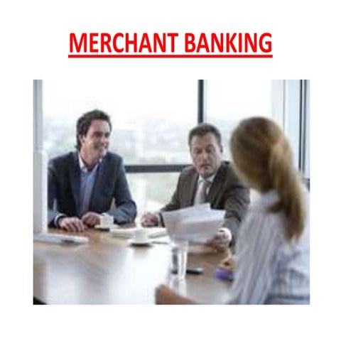 Merchant banking