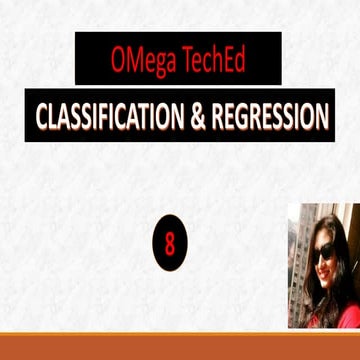 Classification and Regression | PPTX | Computing | Technology & Computing
