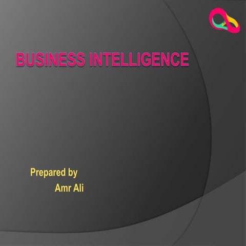 Business Intelligence Introduction