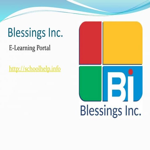 Blessings Inc E Learning PPT