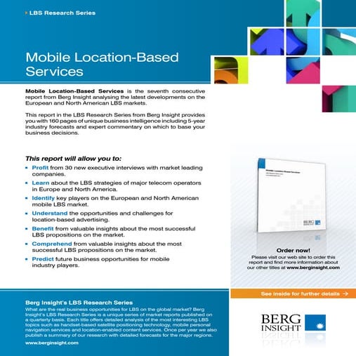 Mobile Location-Based Services