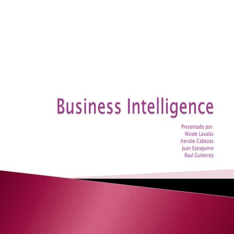 Business Intelligence