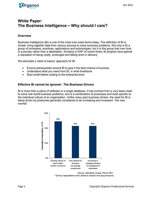 Business Intelligence