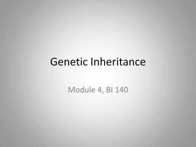 Bi 140 science, technology and society module 4