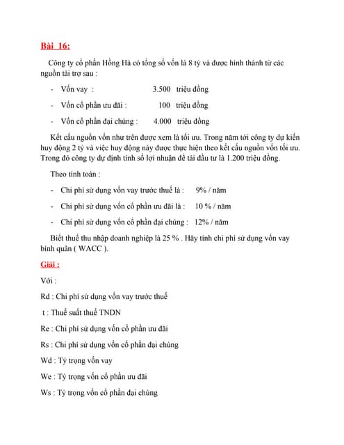 Bài 16 đến 25-TCD