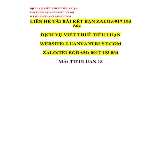 Bài mẫu tiểu luận về bình đẳng giới, 9 ĐIỂM