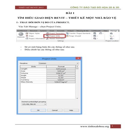 Khóa học revit kiến trúc cấp tốc tại Tân Phú, Gò Vấp, Thủ Đức, Bình Thạnh, Qu...