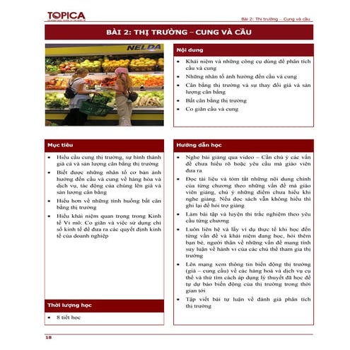 Bài 2  thị trường- cung và cầu