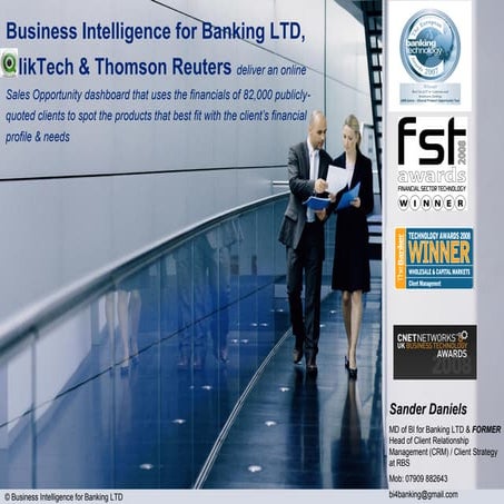 QlikTalk: QlikView in Banking