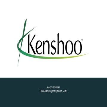 BIA Kelsey NATIONAL: Key Trends in National/Local Marketing