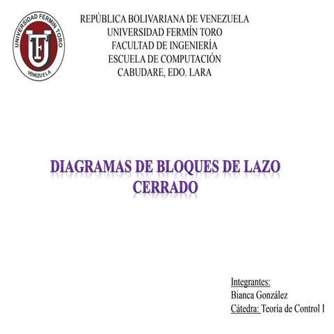 Sistema de Control de Lazo Cerrado