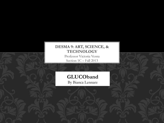 GLUCOband - Bianca Lennarz - DESMA9...
