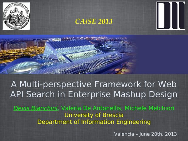 Bianchini slides c-ai_se2013_