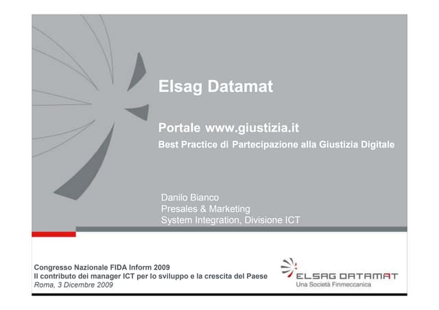 Portale www.giustizia.it