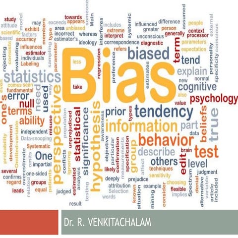 Bias in health research