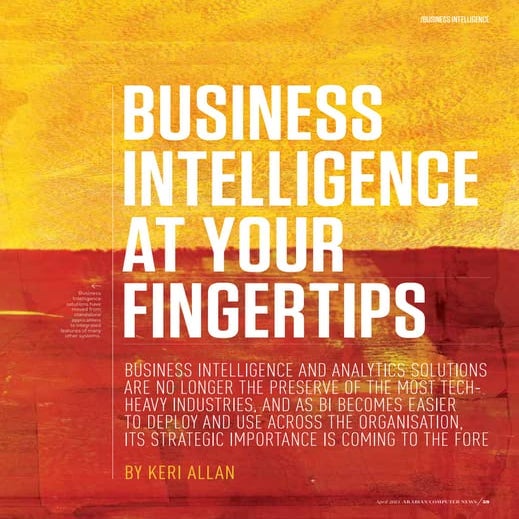 BI at your fingertips - views also from Hariram Kalidas (GBM)