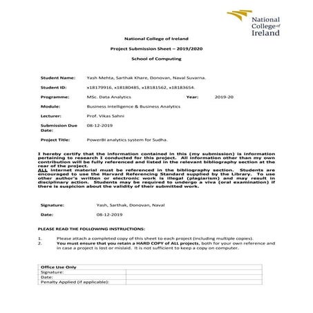 BIBA specification report | PDF