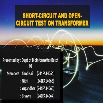 open circuit and short circuit test on transformers.pptx